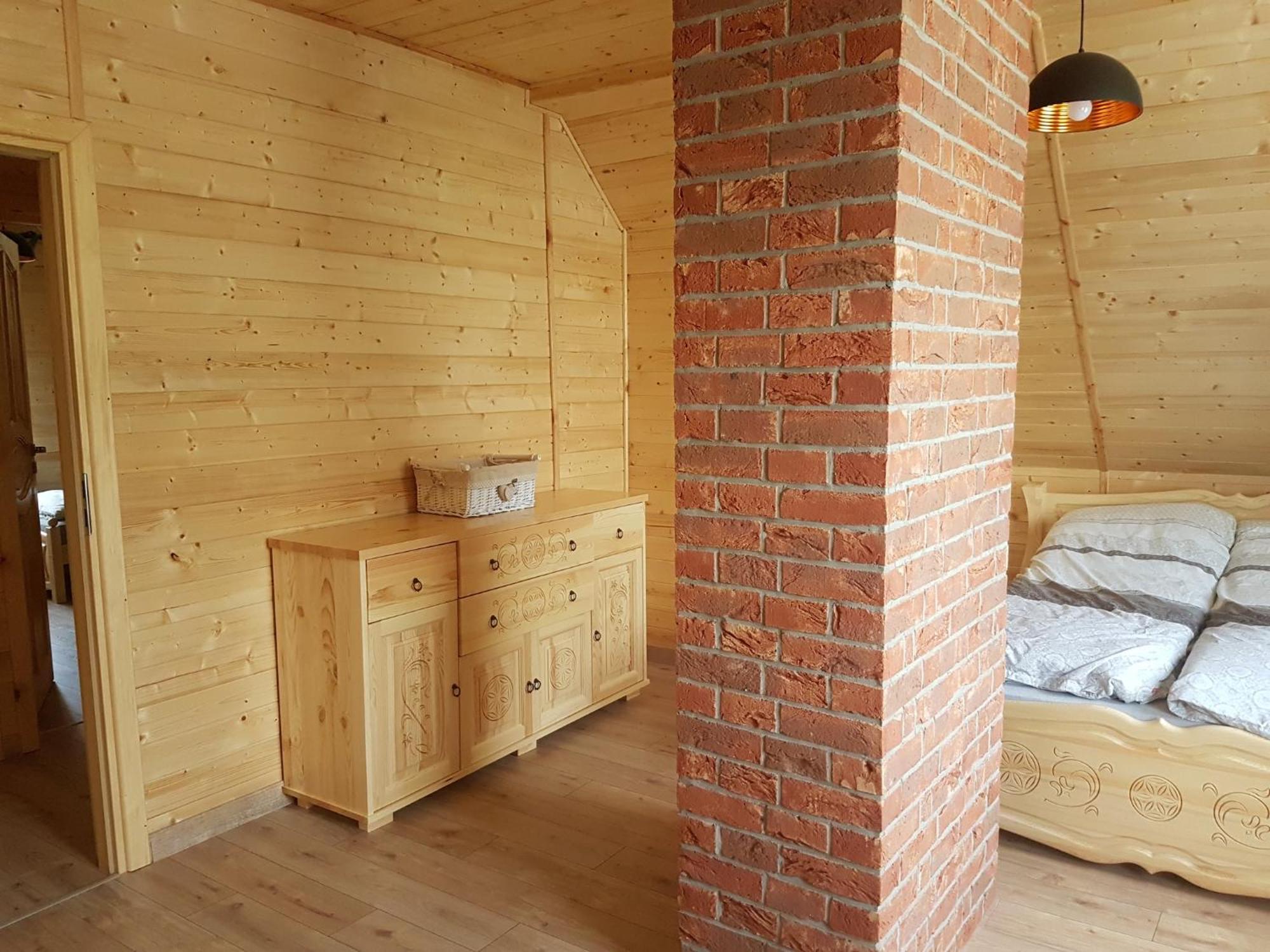 Wooden Holiday Home In Skrzynia With Terrace Осек Екстер'єр фото