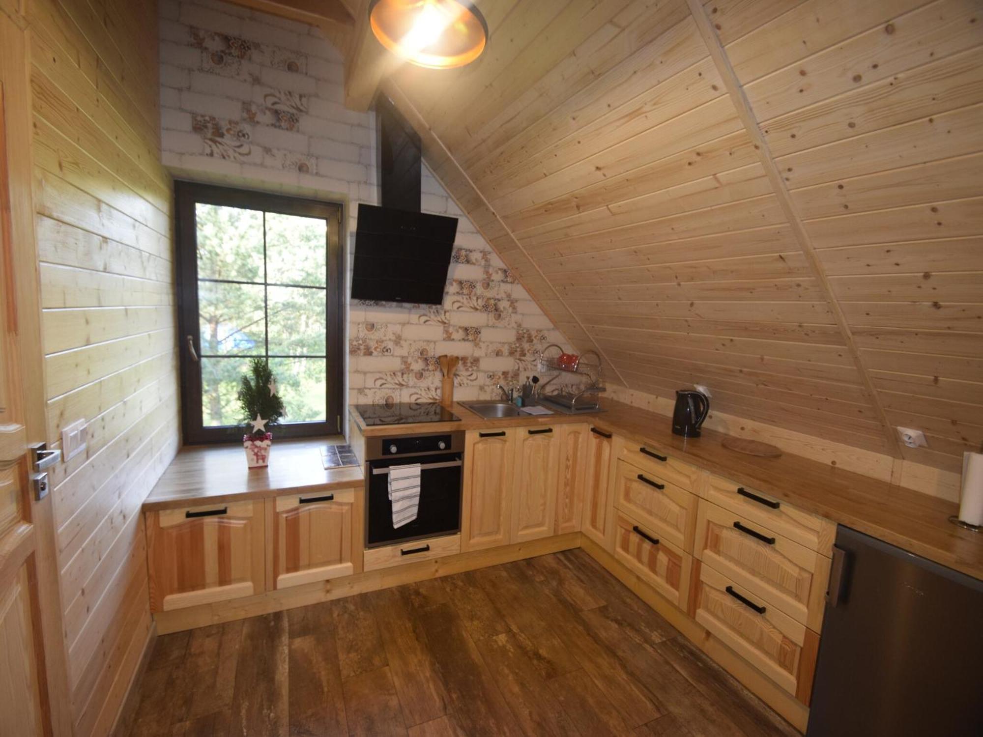 Wooden Holiday Home In Skrzynia With Terrace Осек Екстер'єр фото