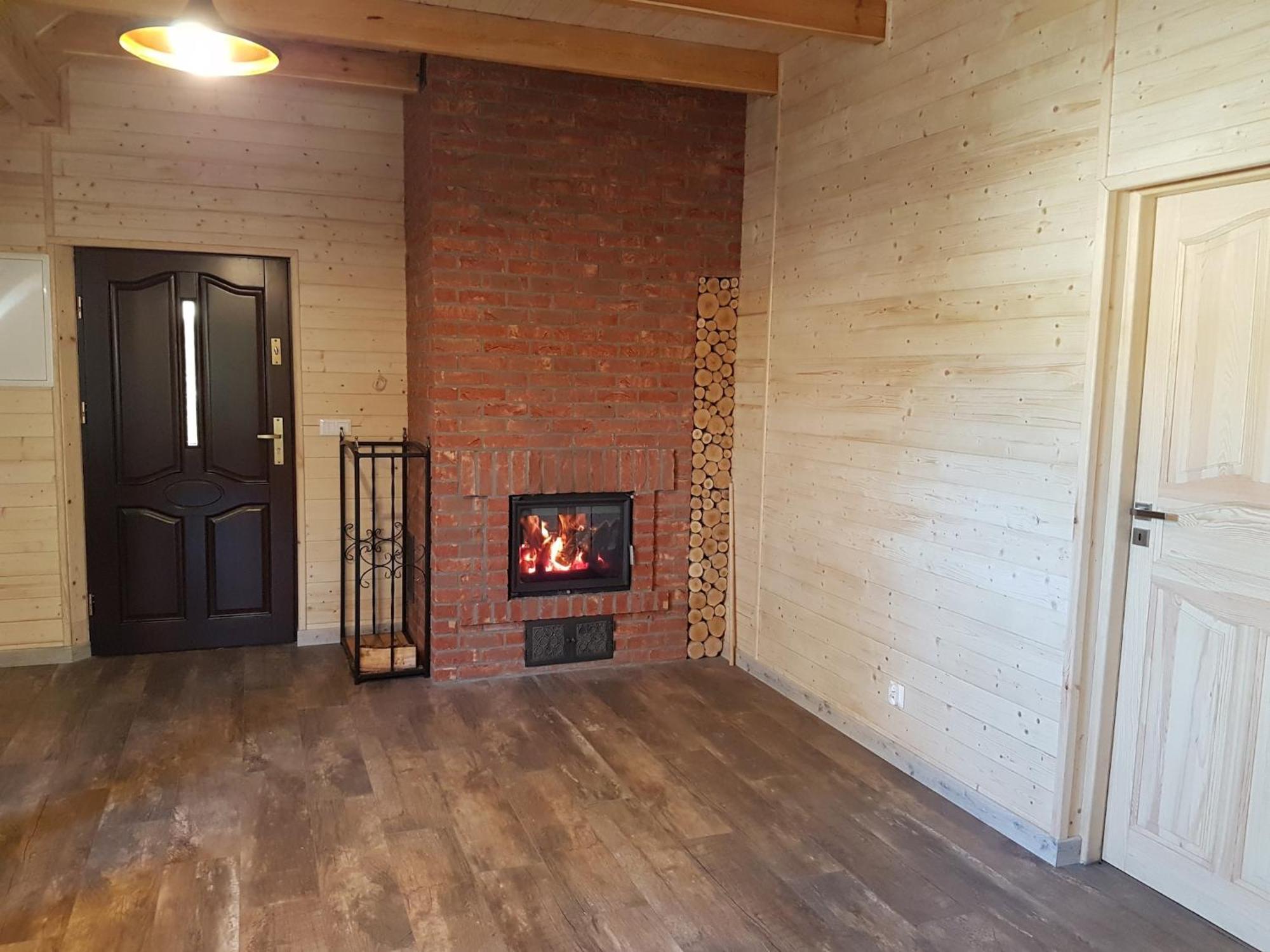Wooden Holiday Home In Skrzynia With Terrace Осек Екстер'єр фото